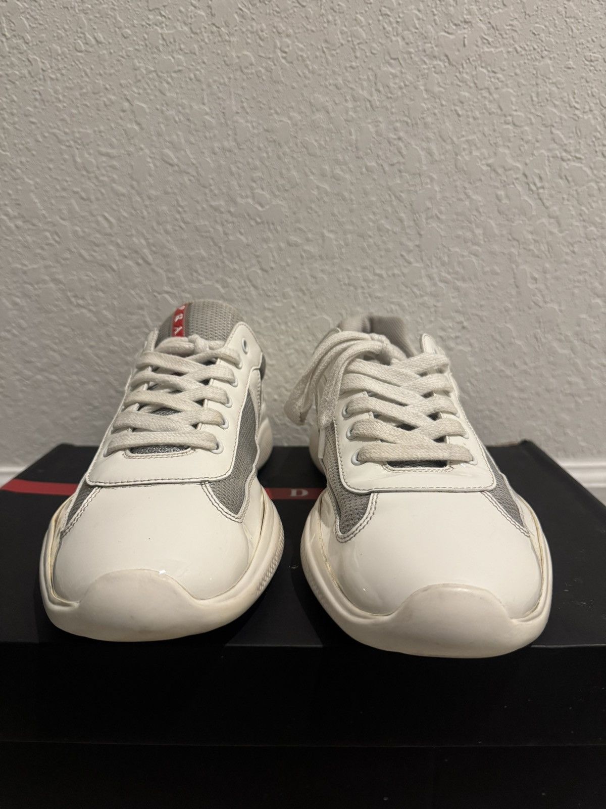 Prada PRADA America Cup White Sneaker Size US 10 / EU 43 - 5 Thumbnail