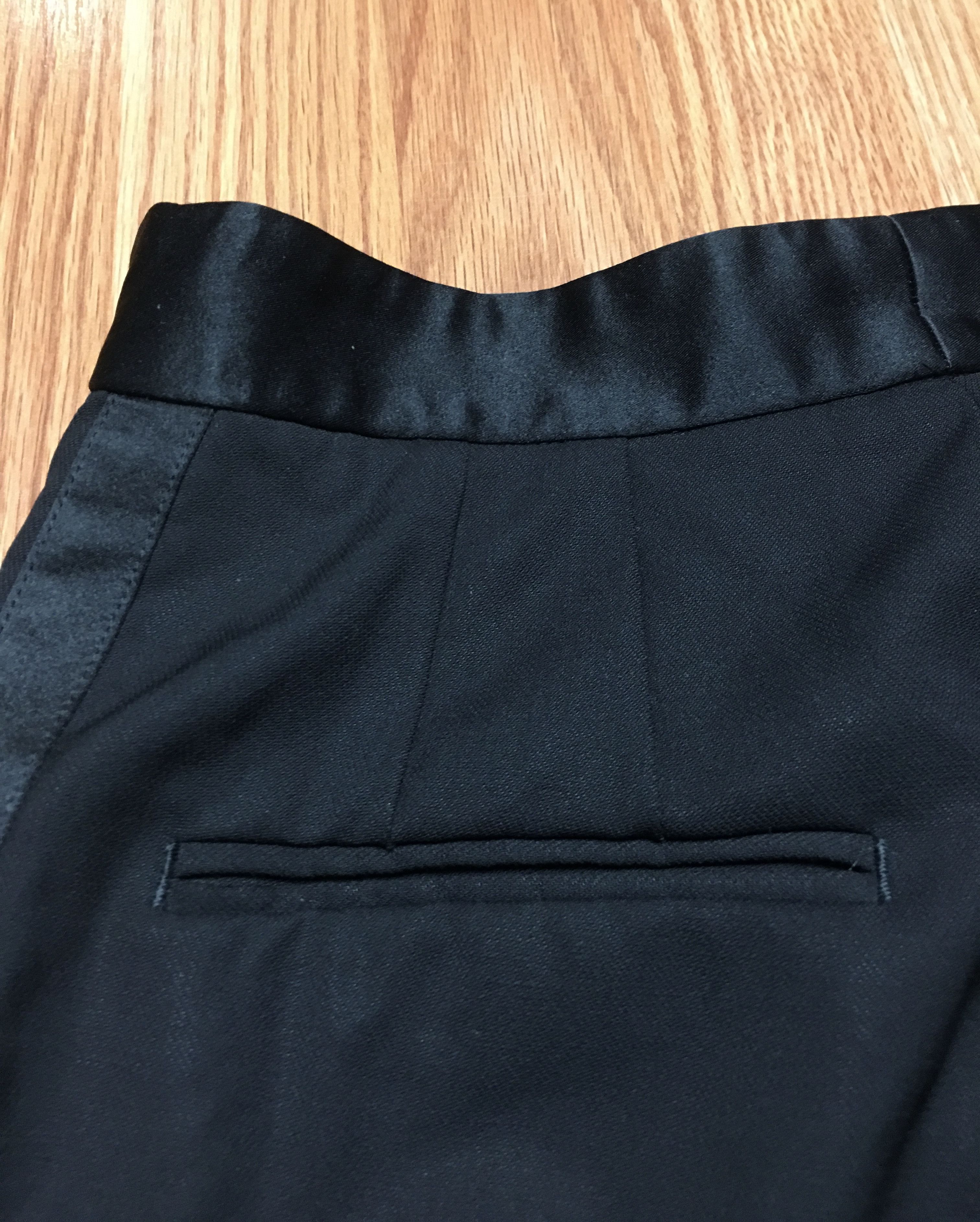 Dolce & Gabbana Dolce & Gabbana Wool Silk Elegant Womens Pants IT 38 Size 26" / US 2 / IT 38 - 7 Thumbnail