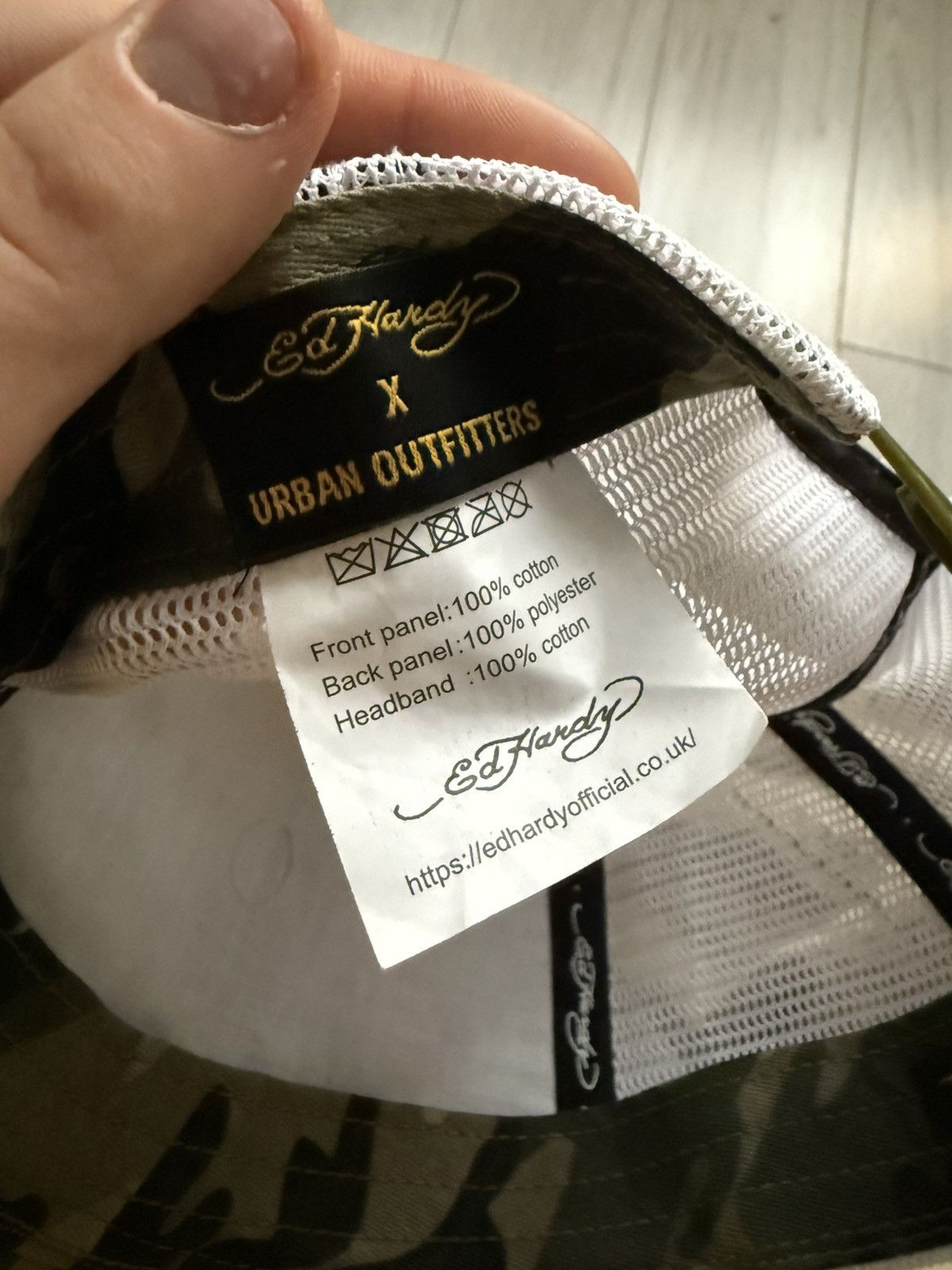 Ed Hardy × Urban Outfitters 🐯Vintage Ed Hardy X Urban Autfitters cap rare hat Size 34 - 6 Thumbnail