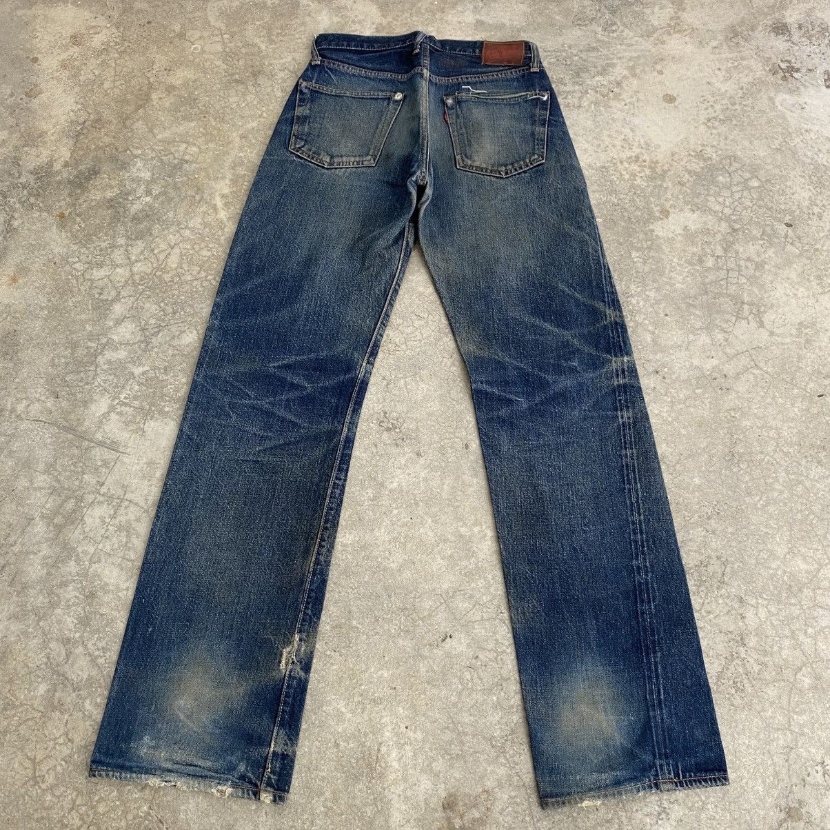 Denime Vintage 90’s Denime Japan Faded Blue Selvedge Jeans Size US 29 - 10 Thumbnail