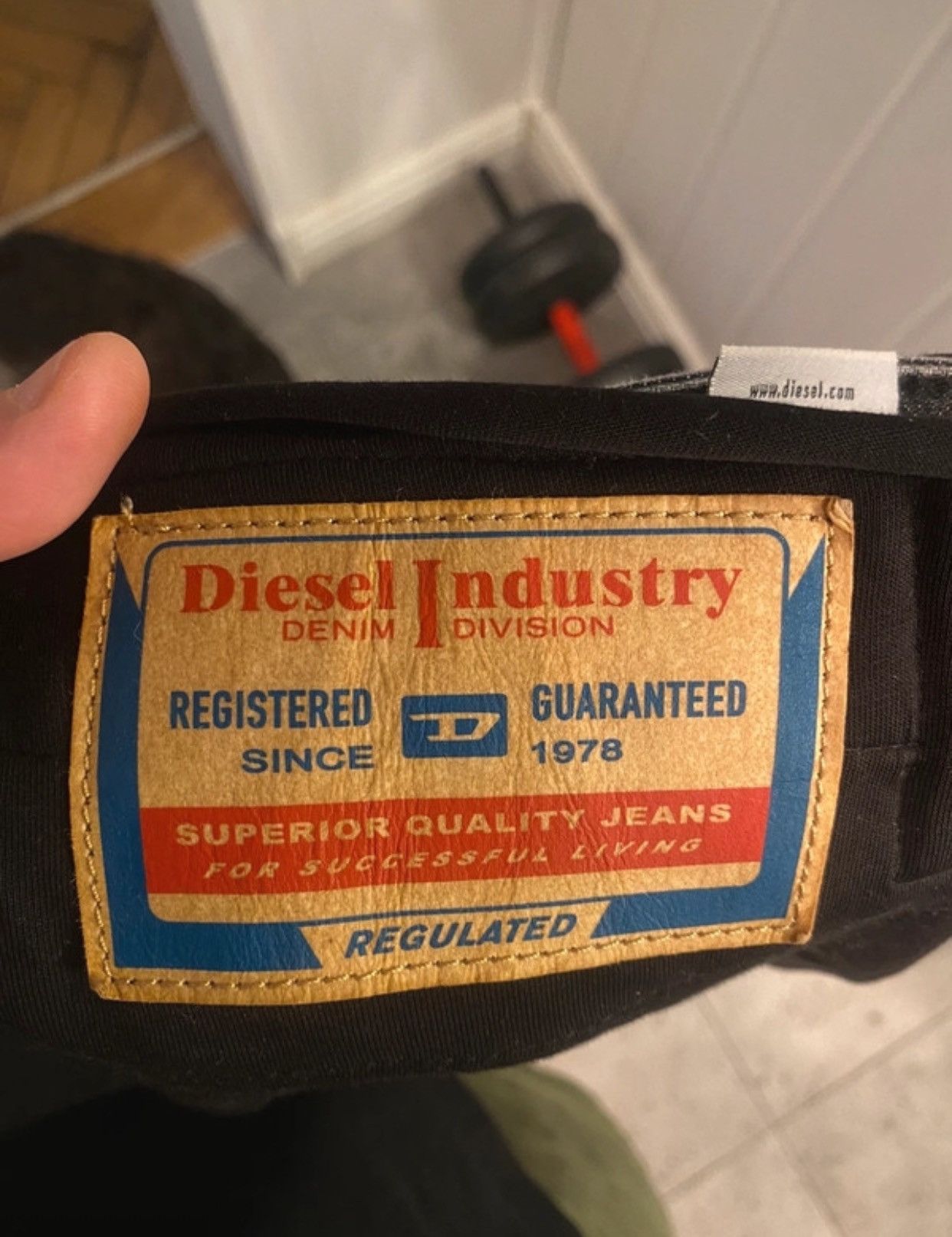 Diesel Diesel D-Rise-S jeans Size US 33 - 8 Thumbnail