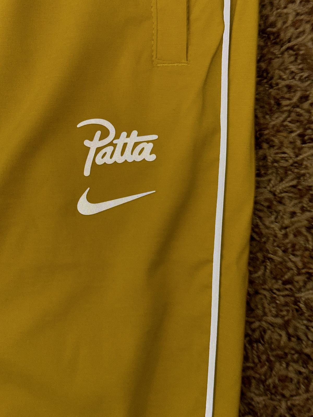 Nike Nike Men’s Patta Running Team Saffron Quartz Tracksuit Bottoms Size US 36 / EU 52 - 4 Thumbnail