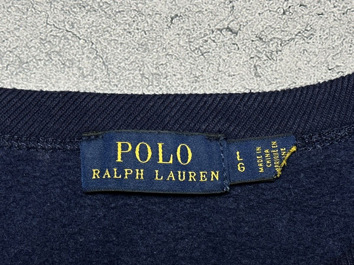 Polo Ralph Lauren × Ralph Lauren × Vintage Polo Ralph Lauren USA American Flag Sweatshirt Size M / US 6-8 / IT 42-44 - 9 Thumbnail