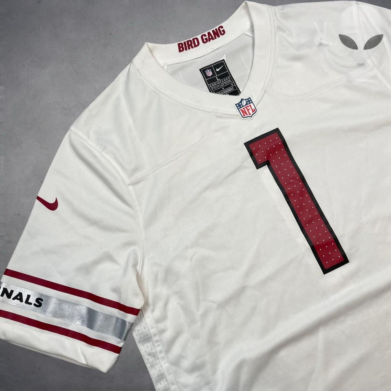 Nike Nike NFL Kyler Murray #1 Cardinals Vapor White Jersey Large Size US L / EU 52-54 / 3 - 2 Thumbnail