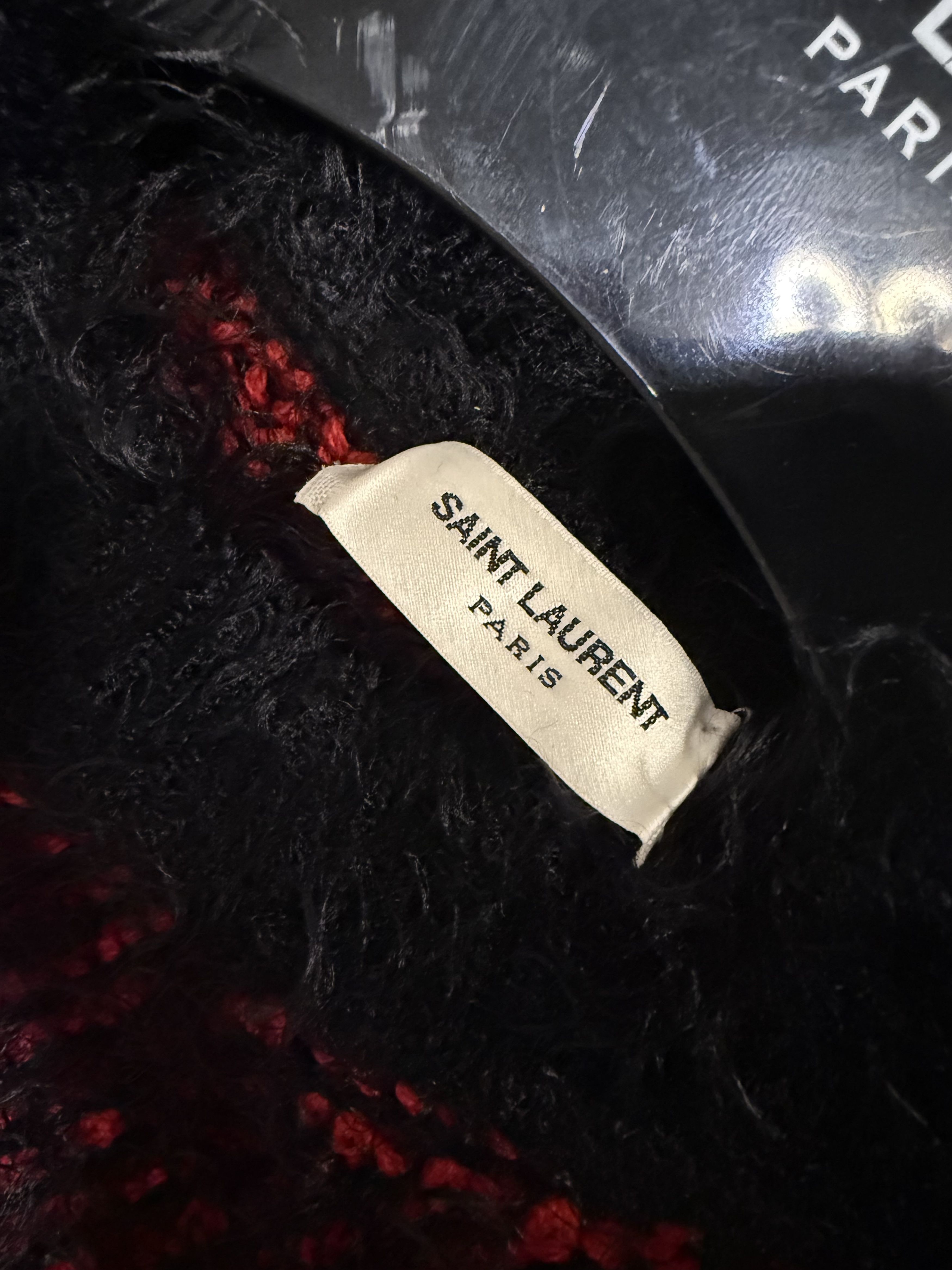 Hedi Slimane × Saint Laurent Paris SS17 Saint Laurent Mohair Relaxed Sweater Size US M / EU 48-50 / 2 - 8 Thumbnail