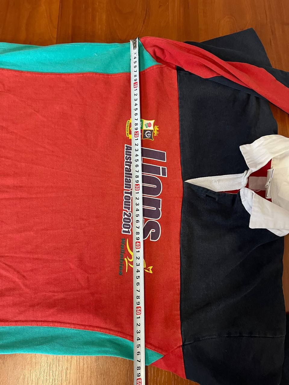 Vintage 2001 LIONS AUSTRALIAN TOUR X WALLABIES SPECIAL RUGBY SHIRT S Size US S / EU 44-46 / 1 - 17 Thumbnail