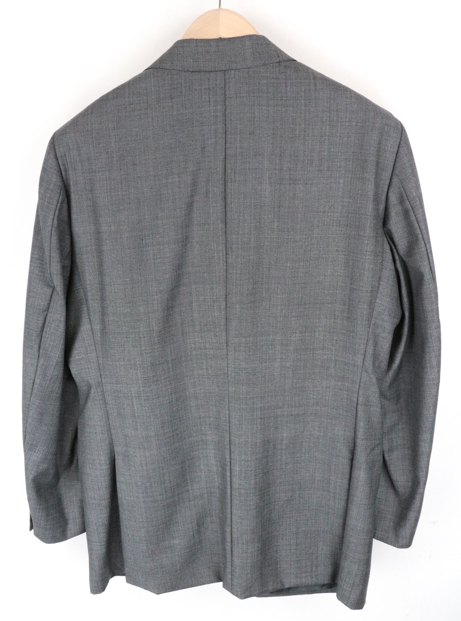 Suitsupply LAZIO UK44 Grey Melange Wool Blazer 66193 Size 44R - 4 Thumbnail