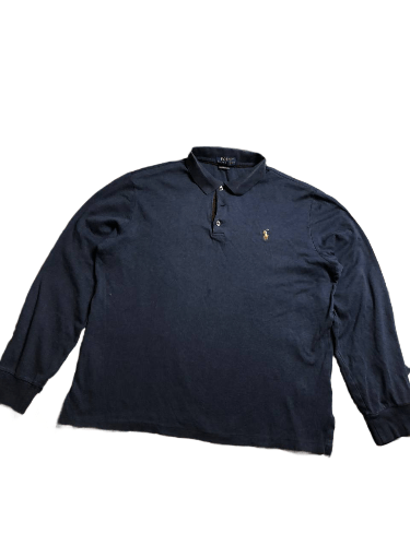 Polo Ralph Lauren Vintage Polo Ralph Lauren Custom Slim Fit Long Sleeve Size L Size US L / EU 52-54 / 3 - 1 Thumbnail