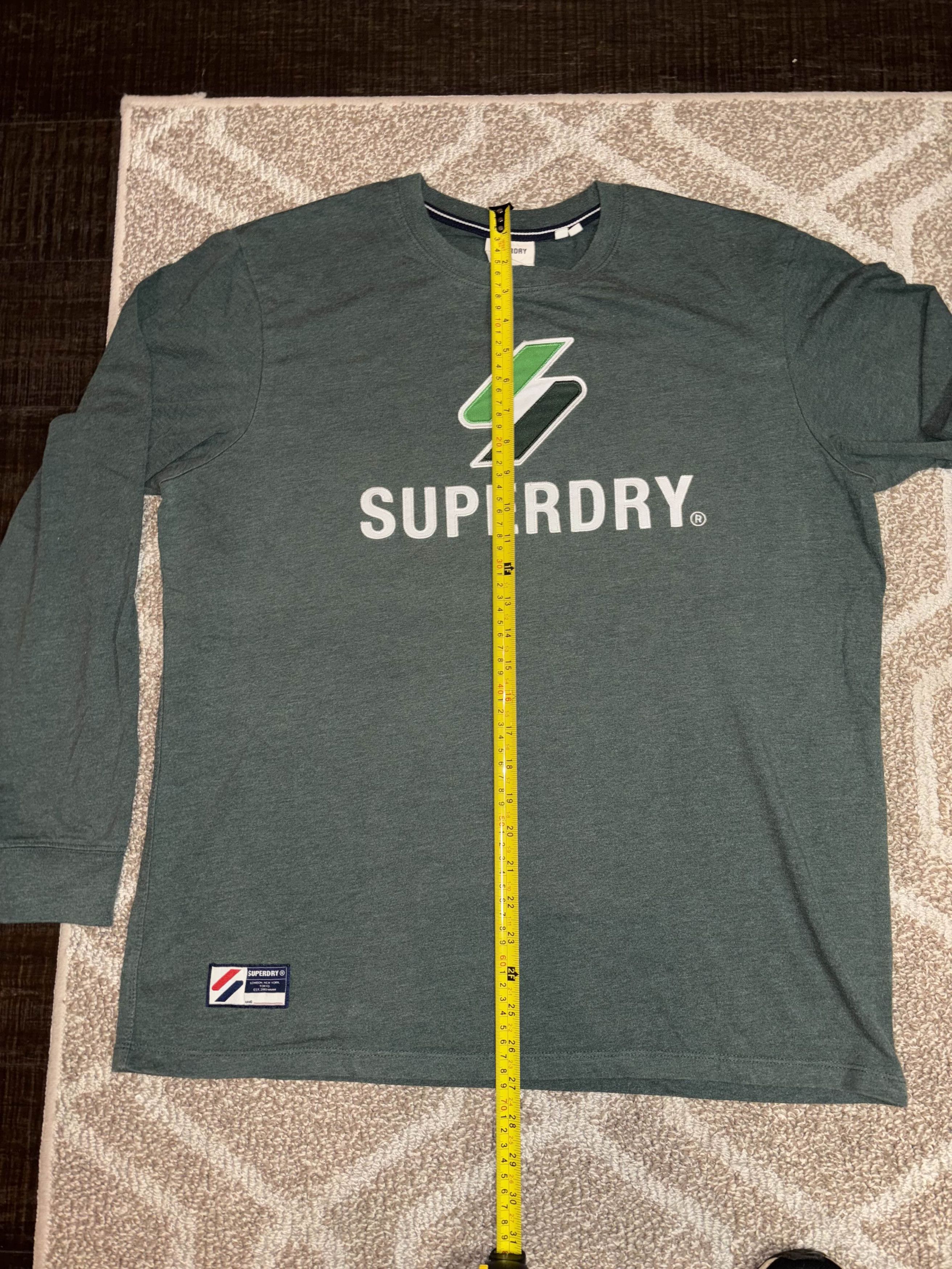 Superdry Superdry Code Logo Applique Long Sleeve Shirt Size US L / EU 52-54 / 3 - 6 Thumbnail