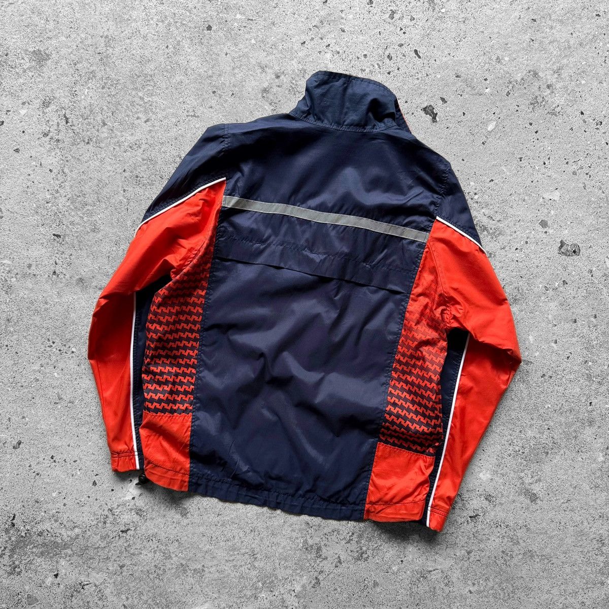Asics × Vintage Asics Womens Vintage Full Zip Windbreaker Jacket Pockets Size M / US 6-8 / IT 42-44 - 4 Thumbnail
