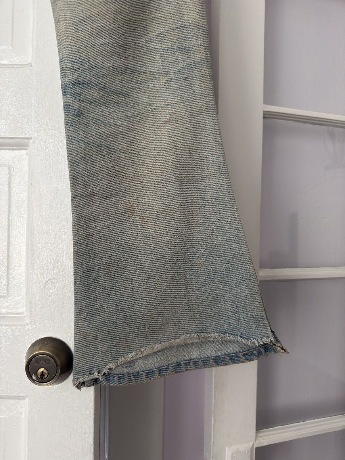 Levi's True Vintage Light Wash Distressed Levis Orange Tab 80s Size US 30 / EU 46 - 5 Thumbnail