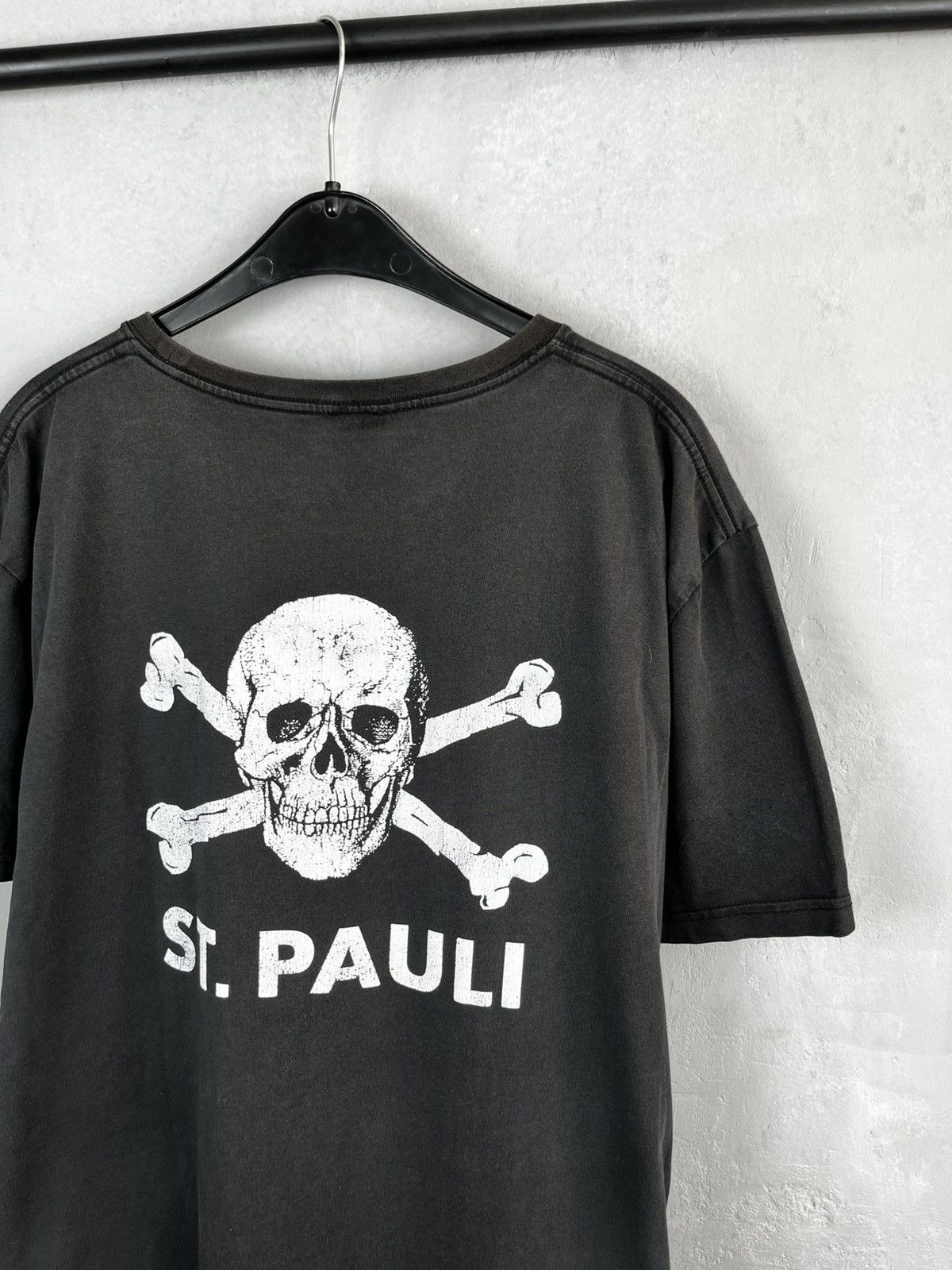Designer × Vintage ST.Pauli t shirt skull vintage 90s Size US XL / EU 56 / 4 - 8 Thumbnail