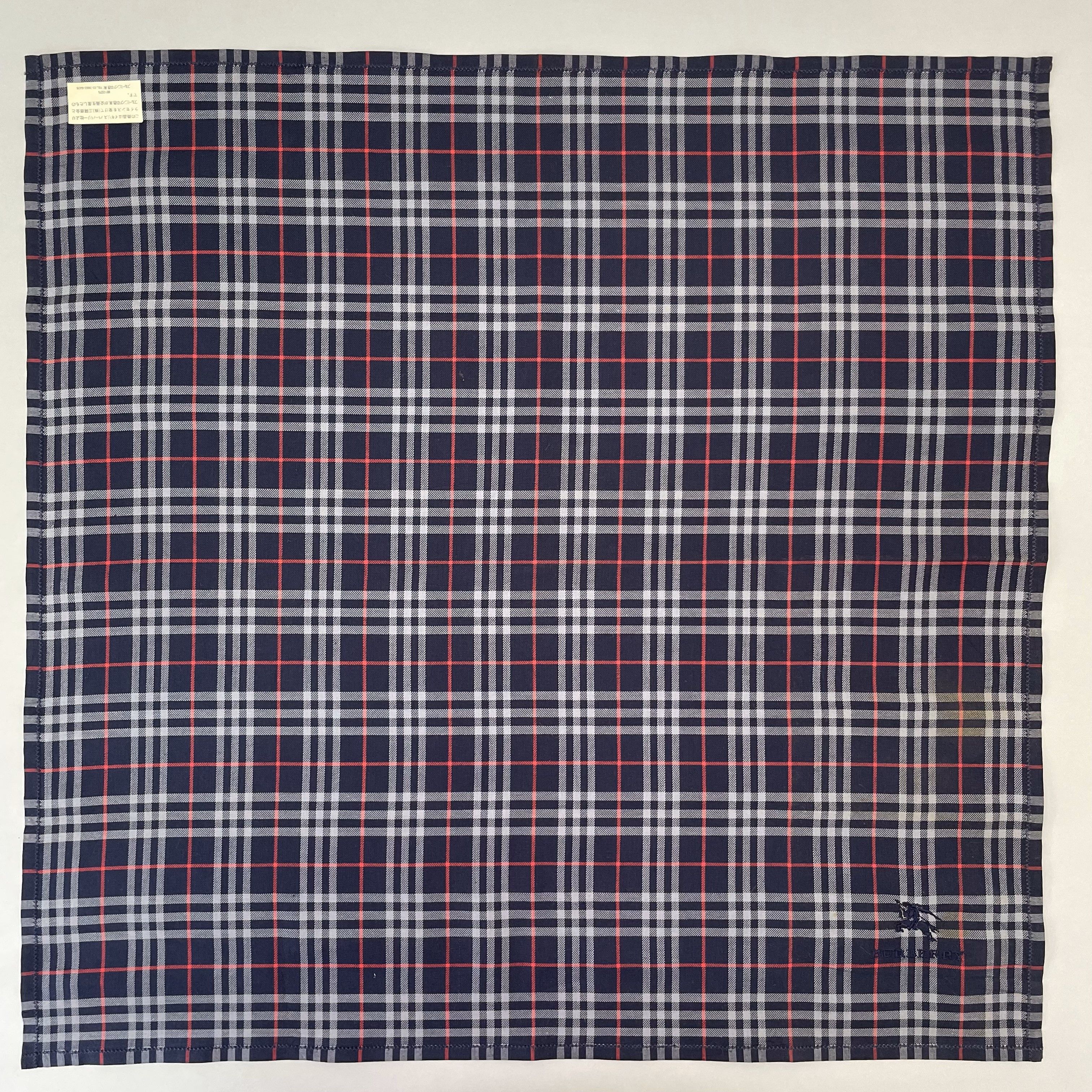Burberry × Vintage Burberry Handkerchief / Neckerchief / Bandana - 4206 Size ONE SIZE - 2 Thumbnail