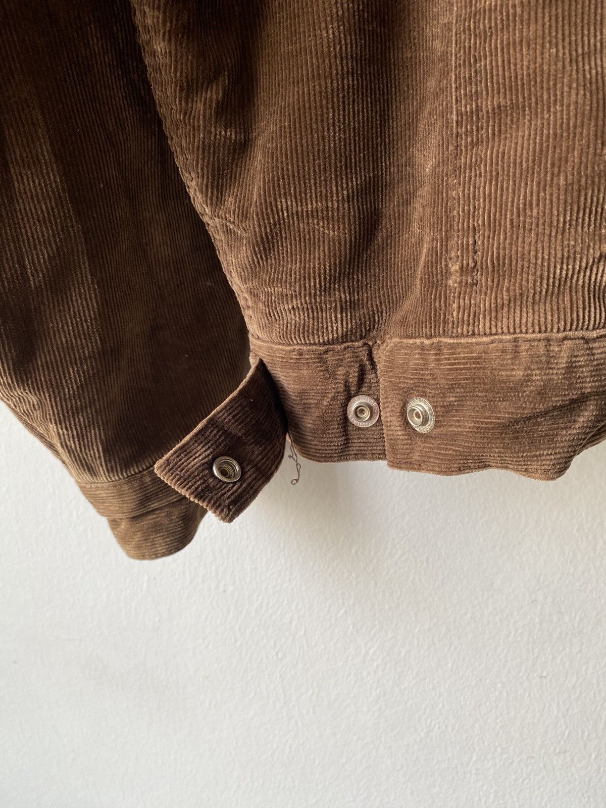 Big John × Vintage 1990s - Vintage Big John Corduroy Sherpa Lining Jacket Size US M / EU 48-50 / 2 - 15 Thumbnail