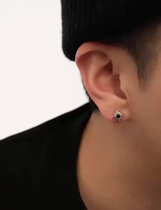 Designer × Vintage Retro punk earrings Size ONE SIZE - 3 Thumbnail