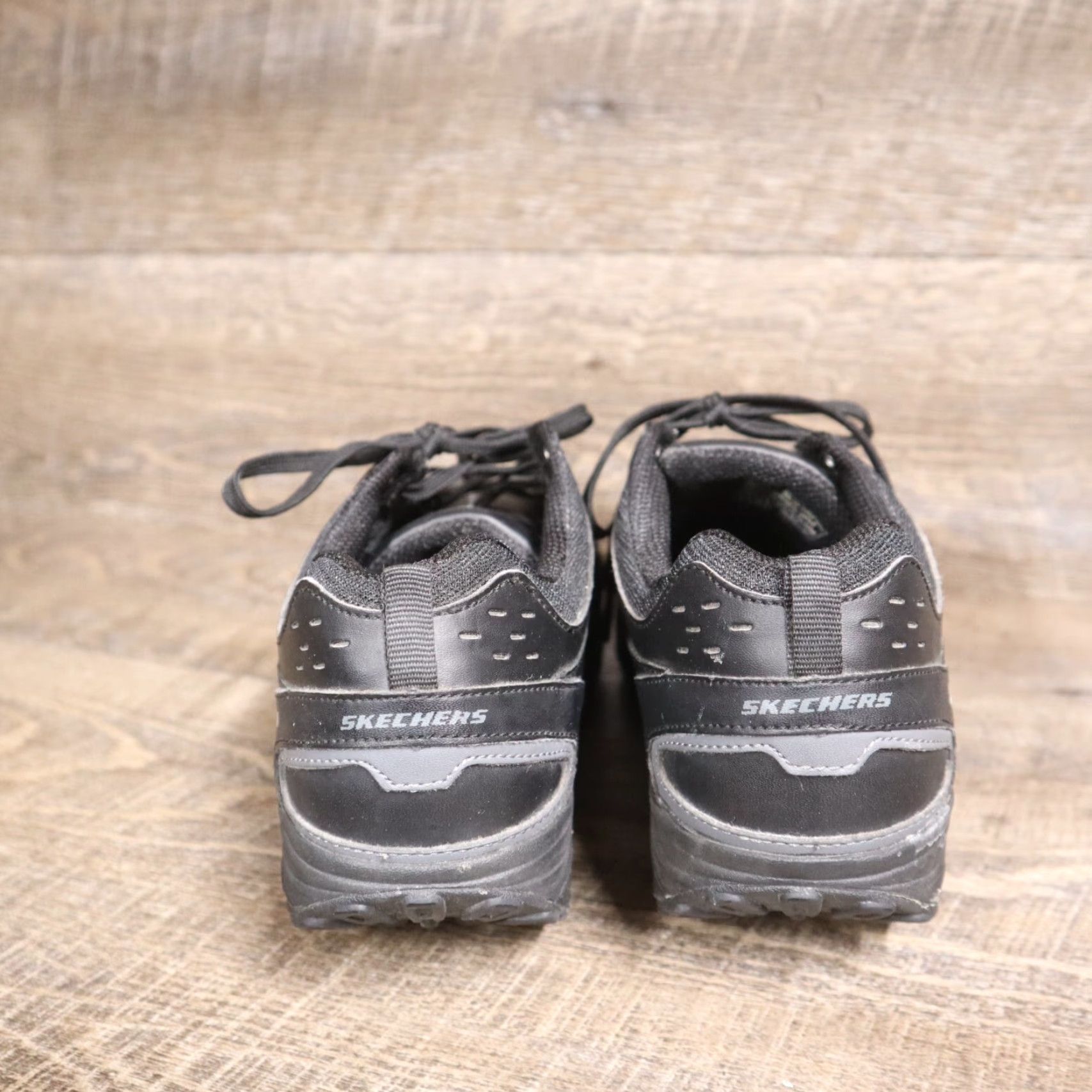 SKECHERS Skechers Shape Ups Black Memory Foam Sneakers SN 57001 Women's Size 9.5 Size US 10 / IT 40 - 4 Thumbnail