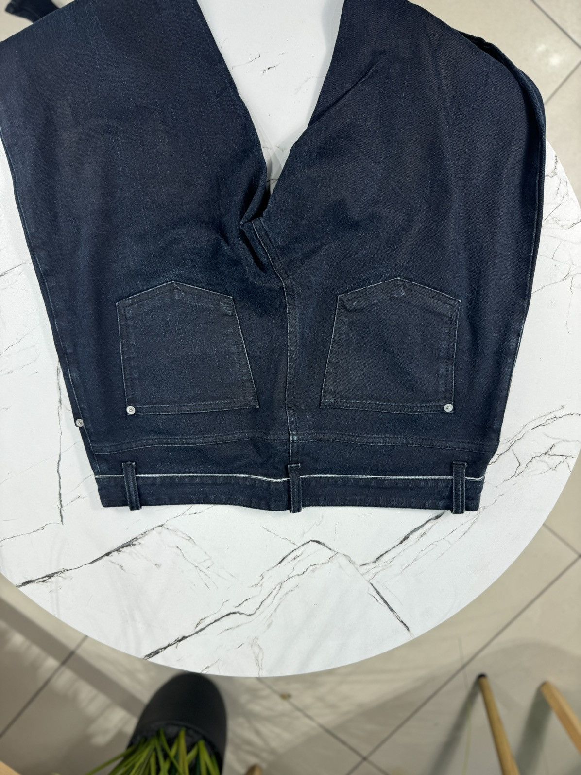 Balenciaga Balenciaga waxed black denim FW08 Size US 35 - 6 Thumbnail