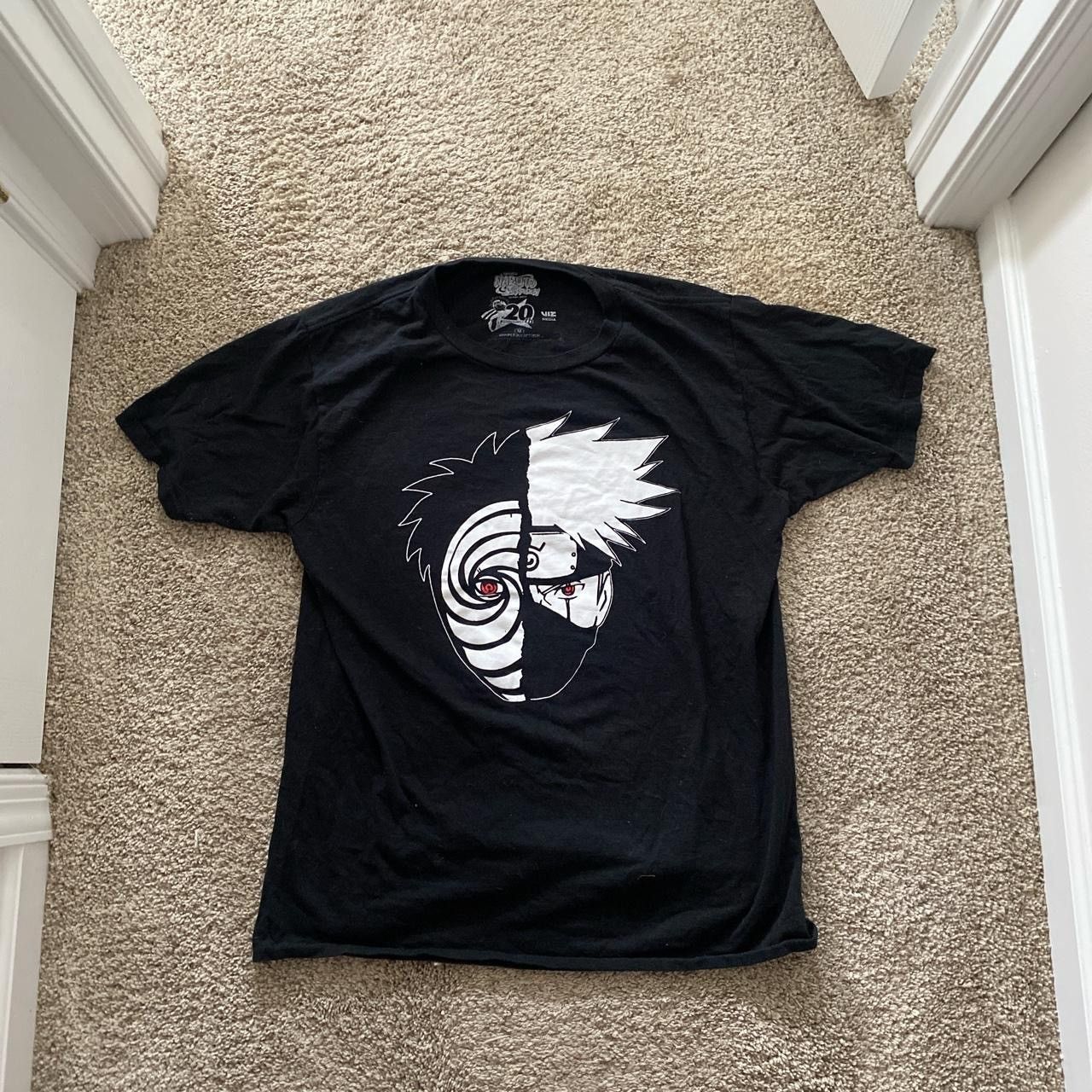 Vintage Shonen Jump Naruto Shippuden Kakashi Men's XL Hot Topic Size US XL / EU 56 / 4 - 1 Thumbnail