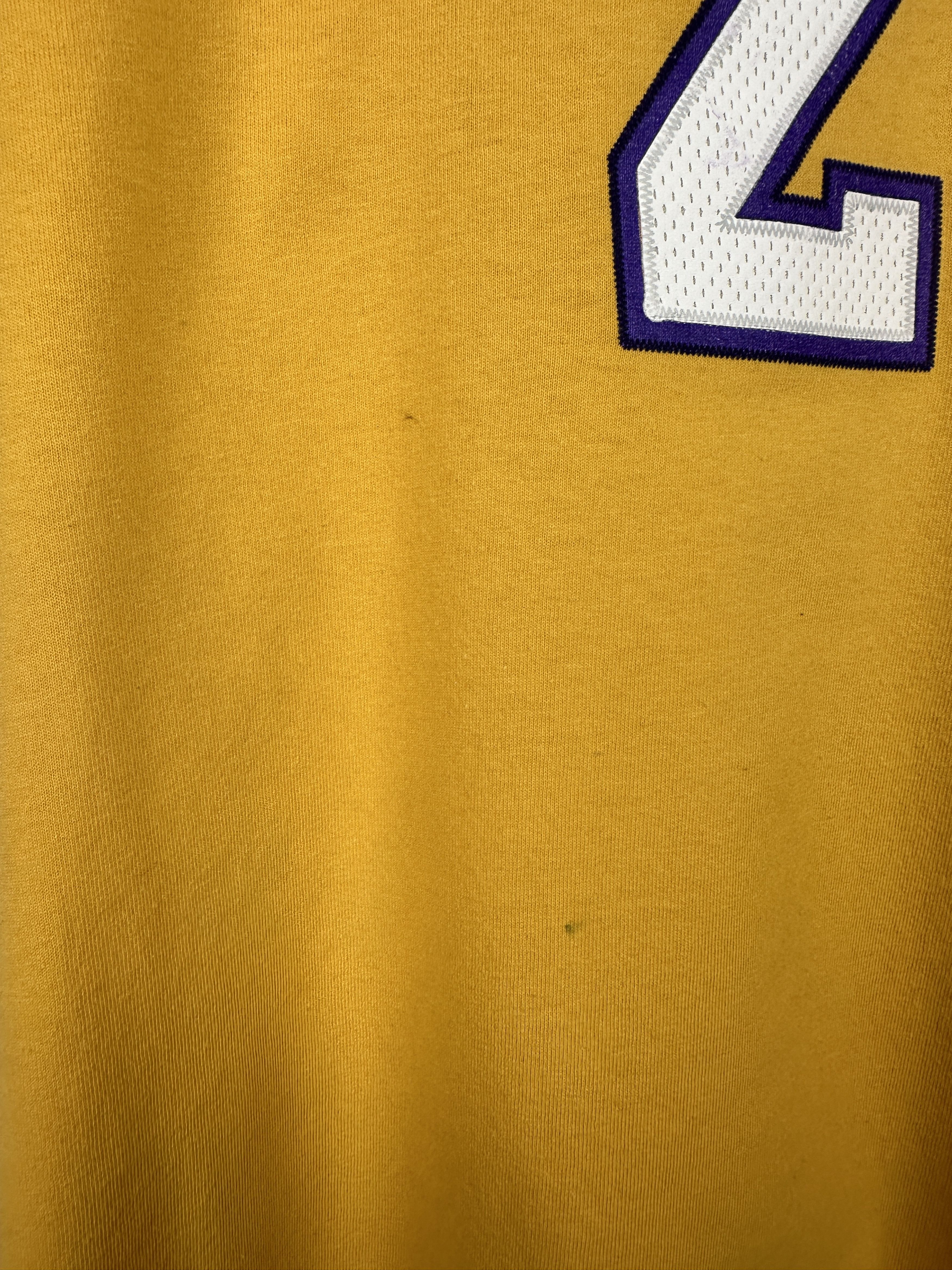 Adidas #24 Kobe Bryant Lakers Adidas NBA TShirt Tee Jersey Swingman Size US L / EU 52-54 / 3 - 13 Thumbnail