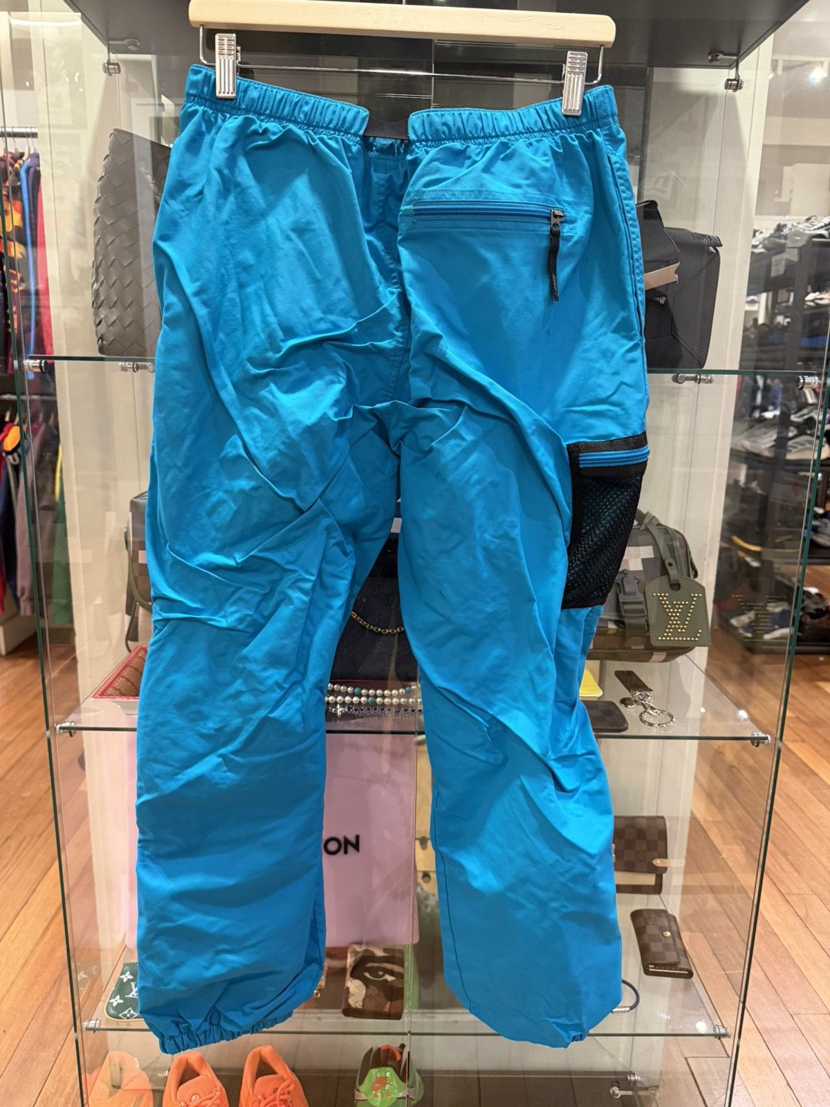 Nike × Supreme Supreme X Nike Trail Running Pants - Blue Size US 30 / EU 46 - 2 Thumbnail
