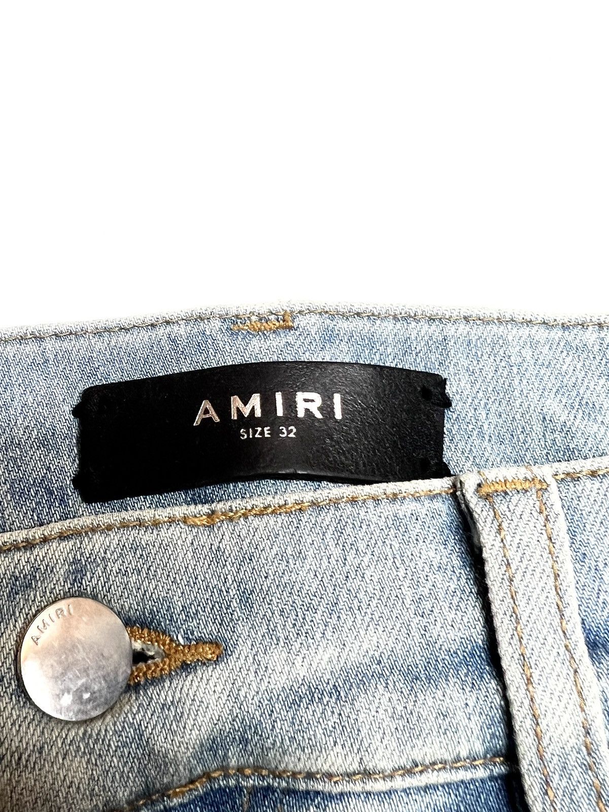 Amiri Art patch jean rn150712 Size US 32 / EU 48 - 10 Thumbnail