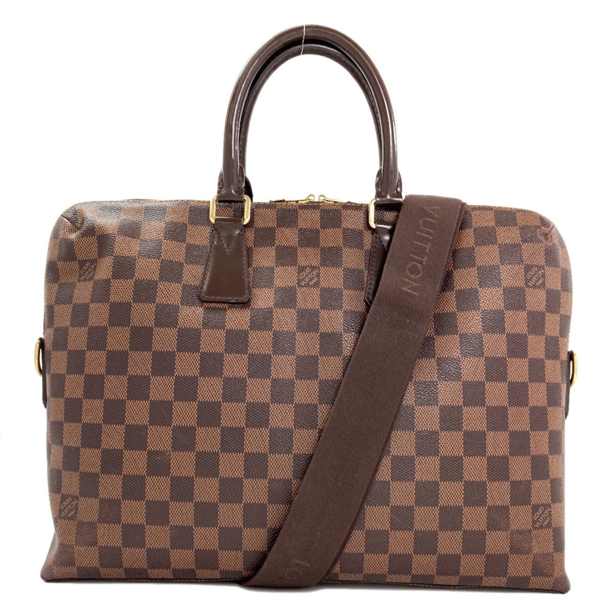 Louis Vuitton Louis Vuitton N42242 Porte-Documents Jour Business Bag, Damier Canvas, Women's Size ONE SIZE - 1 Thumbnail
