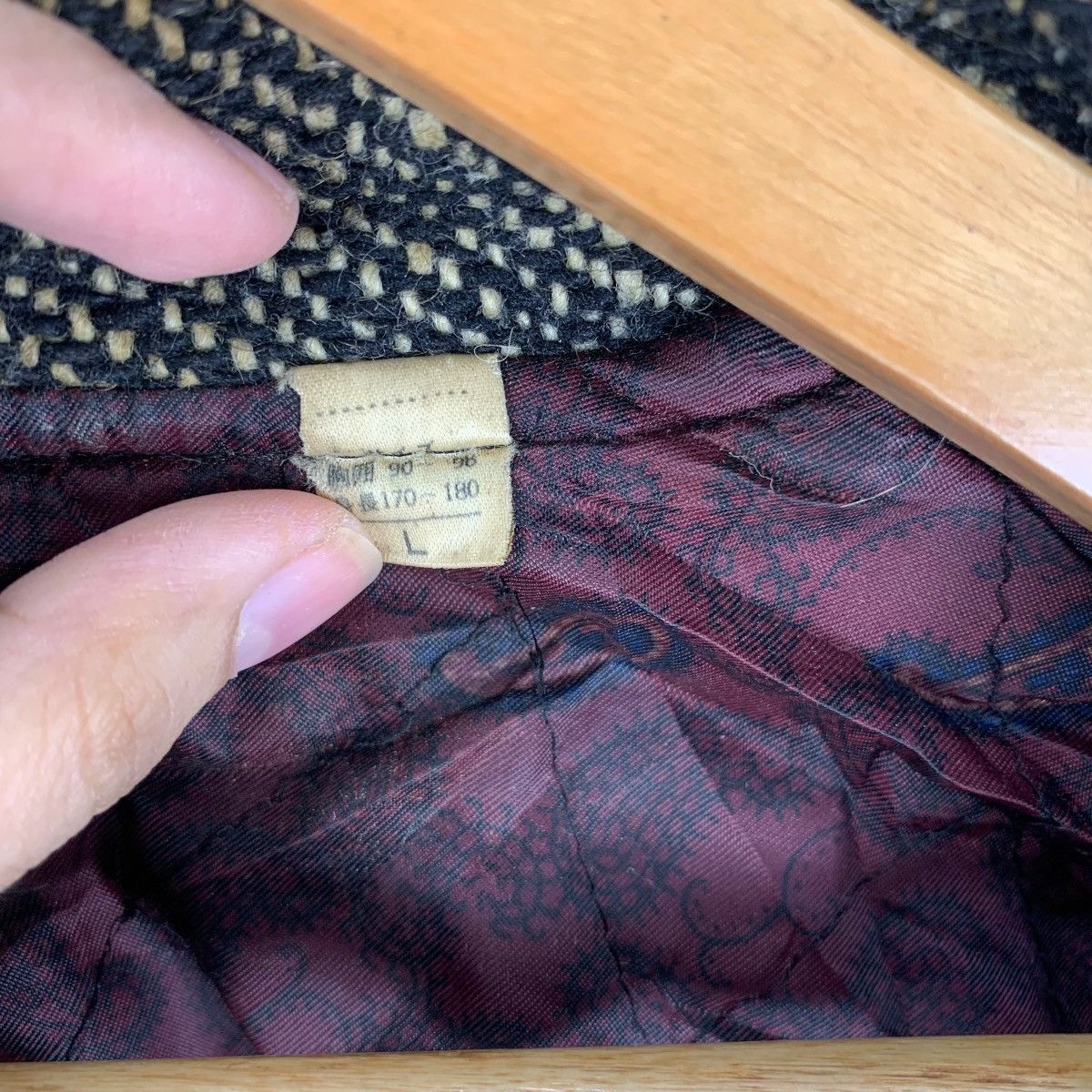 Vintage Vintage 80s MOVEMENT JAPAN MEN’S Collection Houndstooth Size US L / EU 52-54 / 3 - 9 Thumbnail