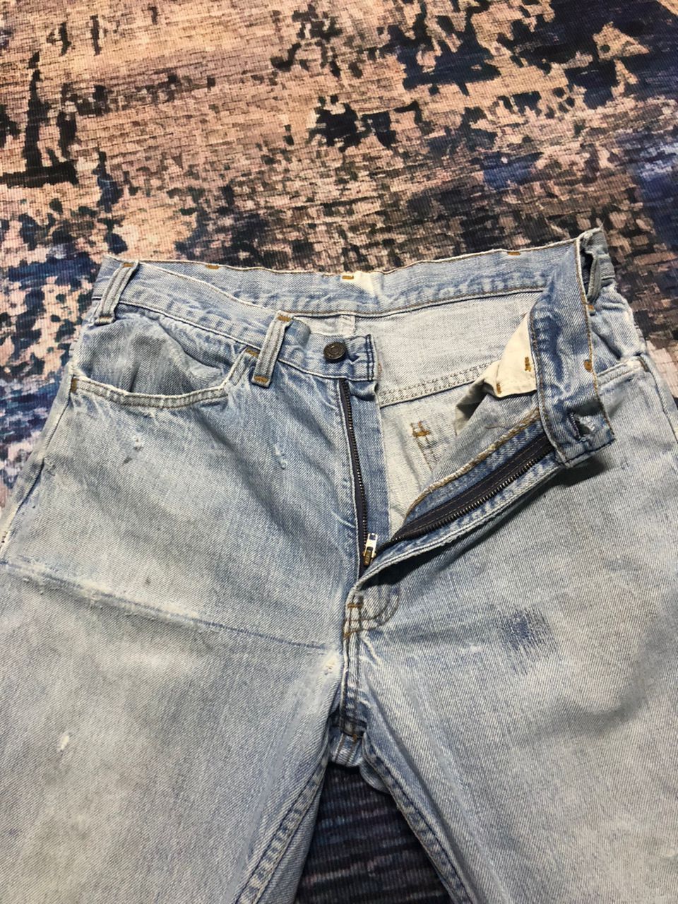 Levi's Vintage Levi's Button 31 Jeans Pants Distressed Faded Size US 31 - 3 Thumbnail
