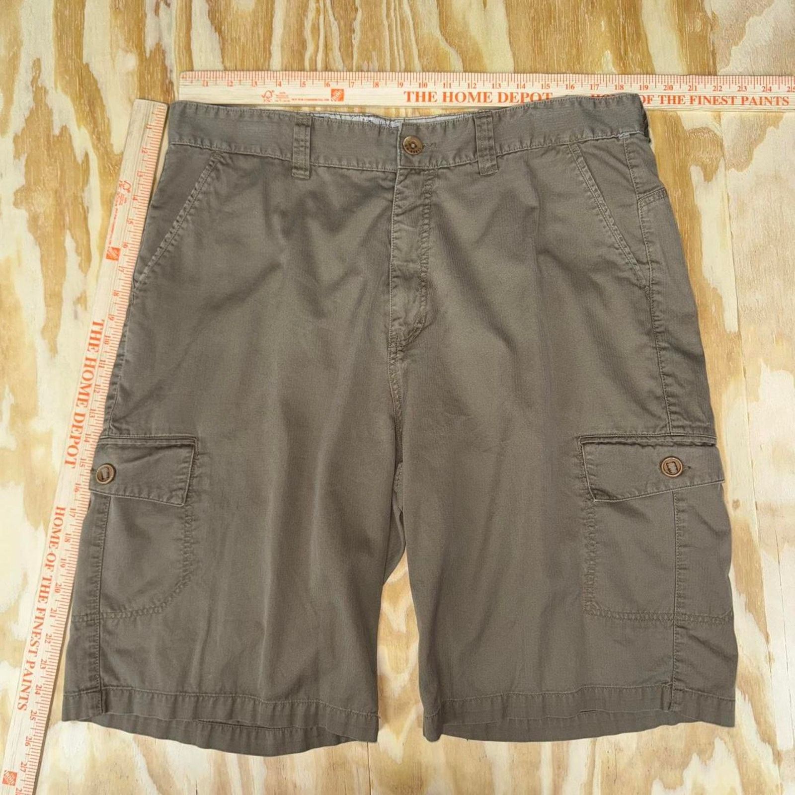Anchor Blue Vintage y2k anchor blue surf skate carpenter cargo shorts Size US 38 / EU 54 - 4 Thumbnail