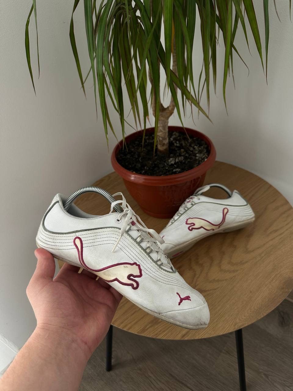 Puma × Vintage Vintage Japanese Puma Speedcat Women’s White Shoes Size US 7.5 / IT 37.5 - 2 Thumbnail