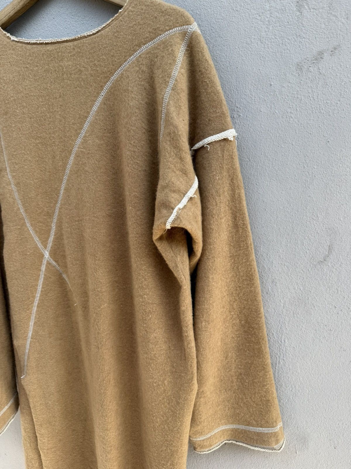Sulvam Sulvam CUT-OUT Deconstructed Baggy Shirt Size US M / EU 48-50 / 2 - 9 Thumbnail