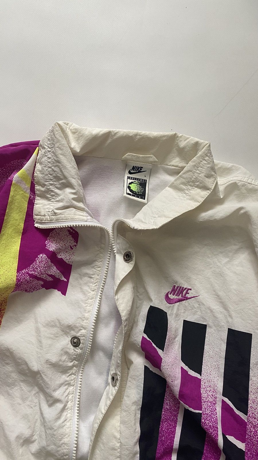 Nike Vintage Nike Challenge Court light jacket M/L Size US L / EU 52-54 / 3 - 2 Thumbnail