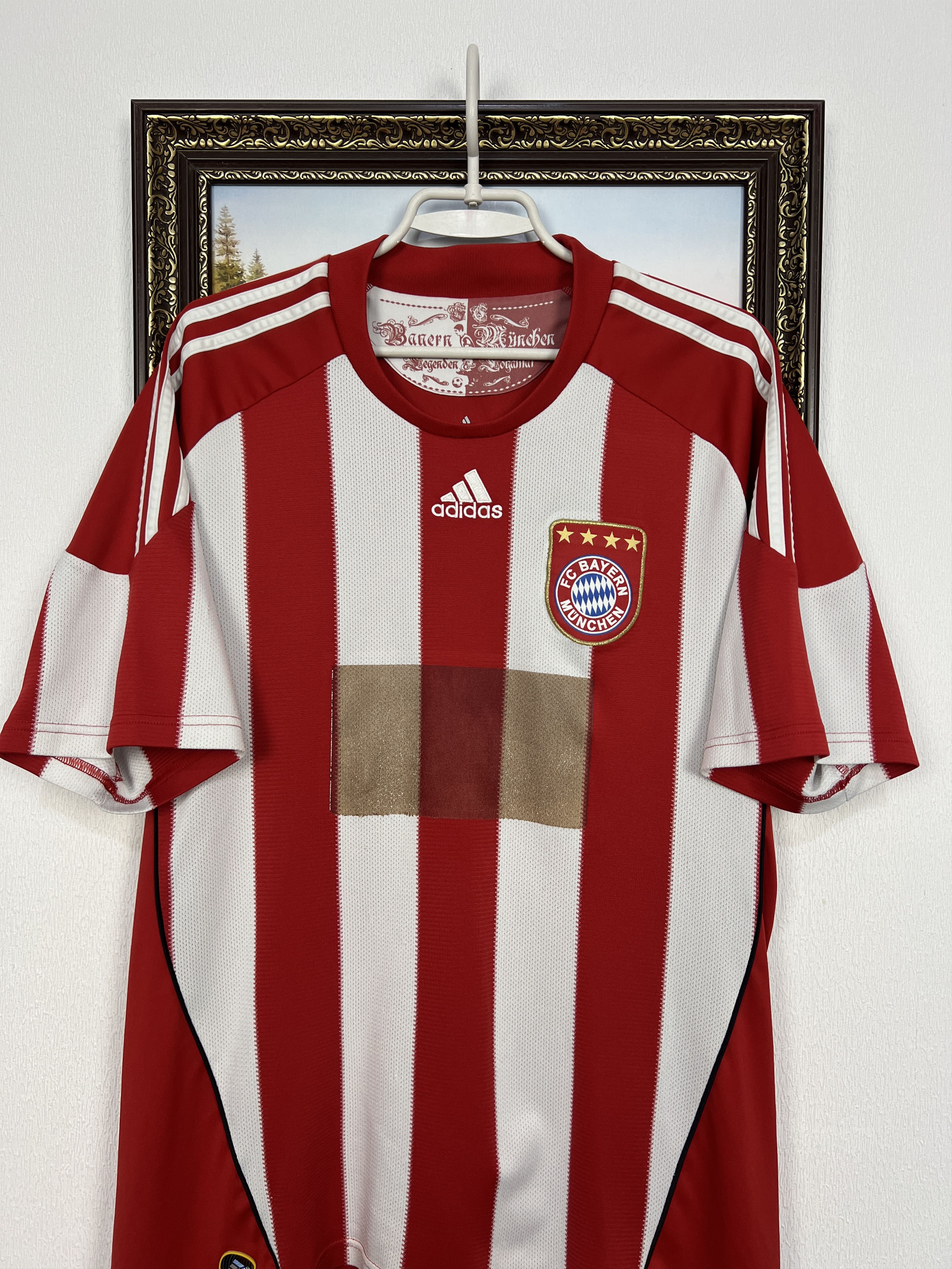 Adidas Bayern Munich Home football shirt 2010 Soccer Adidas Jersey Size US L / EU 52-54 / 3 - 2 Thumbnail