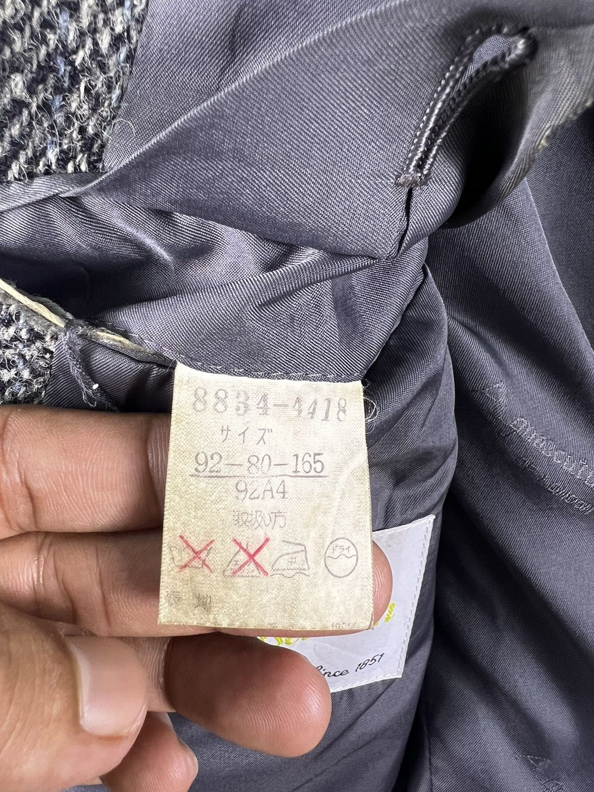 Aquascutum 🔥 AQUASCUTUM of LONDON HERRINGBONE BLAZER JACKET Size US S / EU 44-46 / 1 - 7 Thumbnail