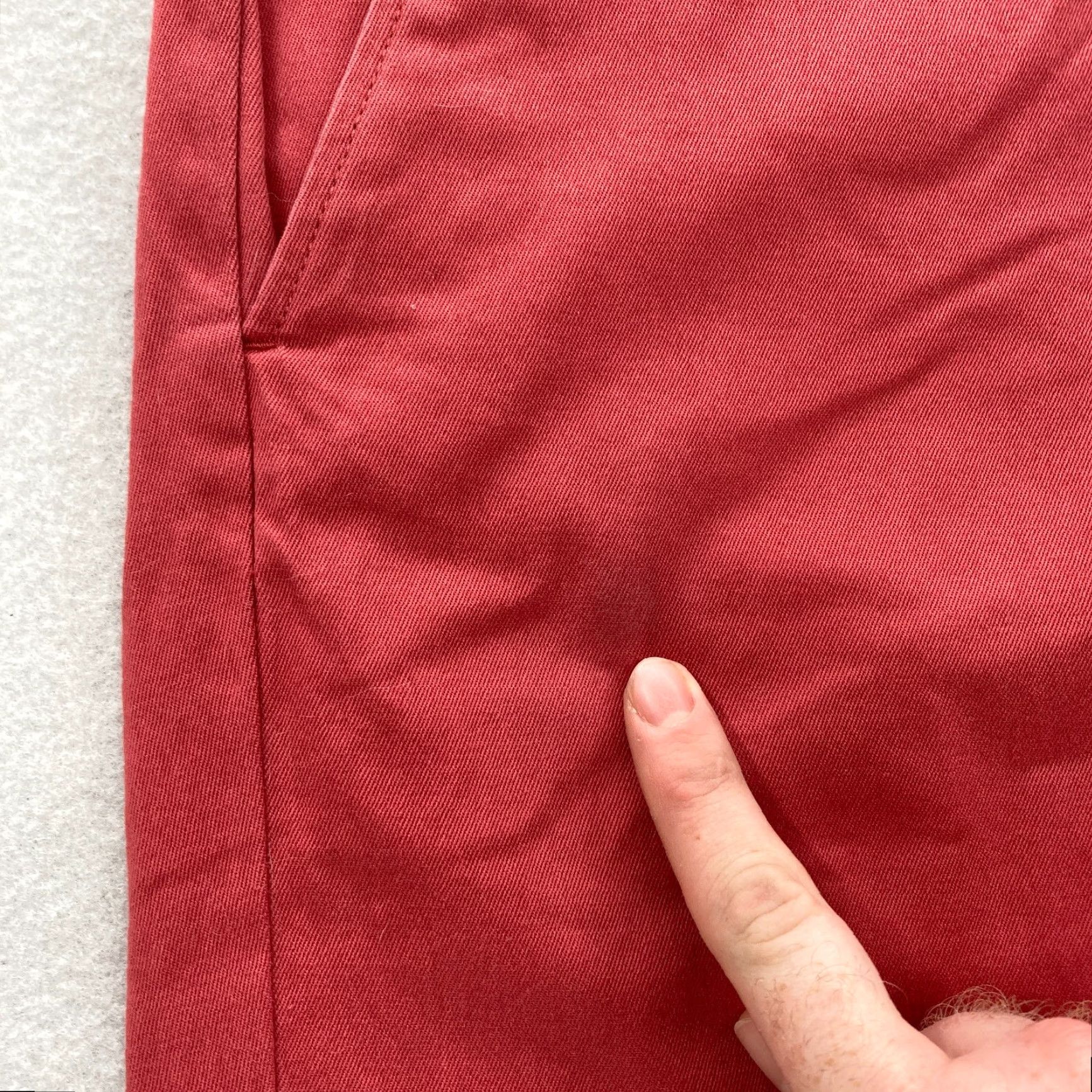 J.Crew J.Crew 770 Pants Mens 31x32 Straight Leg Red Stretch Fabric Chino Preppy Travel Size US 31 - 4 Thumbnail