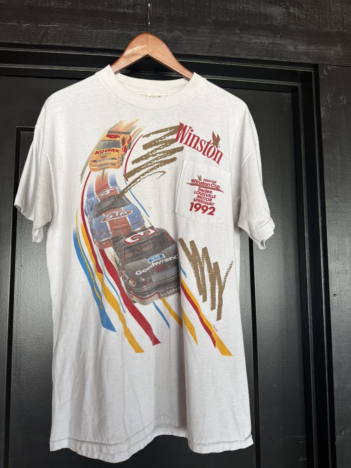 Vintage 1992 Winston Cup Speedway XL T Shirt Size US XL / EU 56 / 4 - 1 Thumbnail