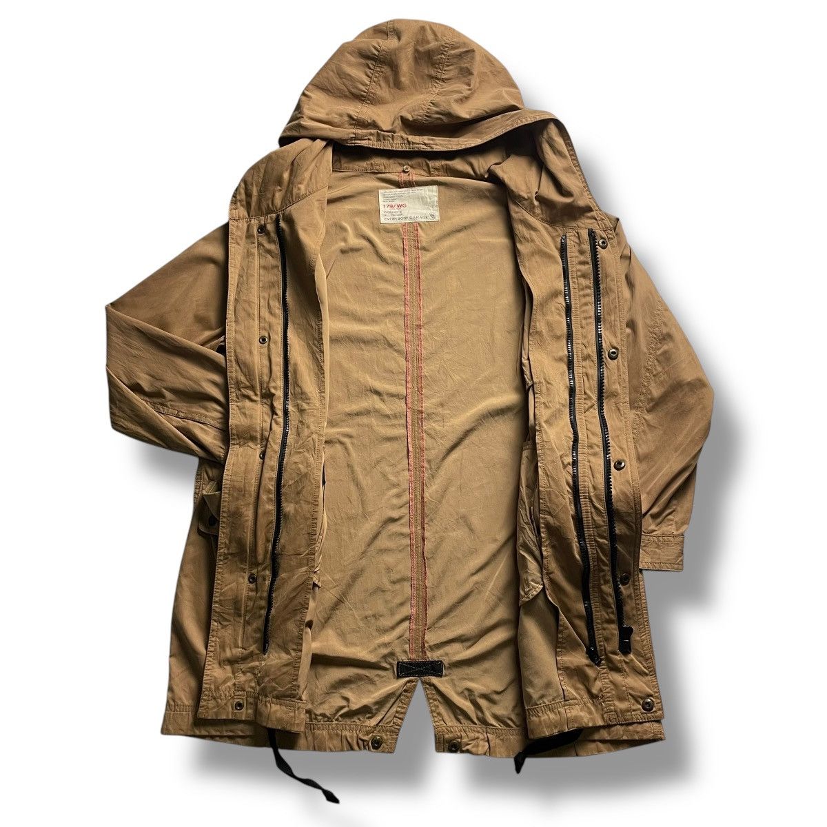 Japanese Brand × Le Grande Bleu (L.G.B.) × Nicole Club 🇯🇵 NICOLE CLUB FISHTAIL PARKA JACKET Size US M / EU 48-50 / 2 - 4 Thumbnail