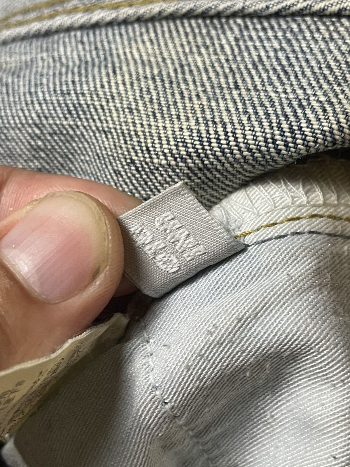 Japanese Brand × Uniqlo × Vintage UNIQLO Distressed Denim Ripped Jeans (93) Size US 33 - 6 Thumbnail