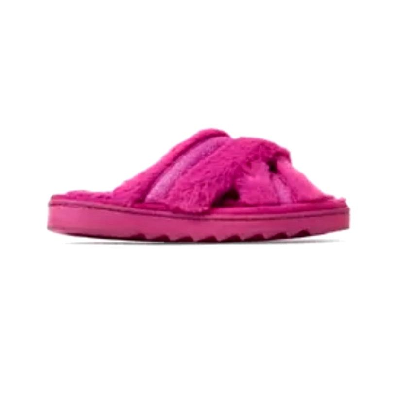 Other Dearfoams Astrid Crossband Slides Paradise Pink size XL Size US 10.5 / IT 40.5 - 4 Thumbnail
