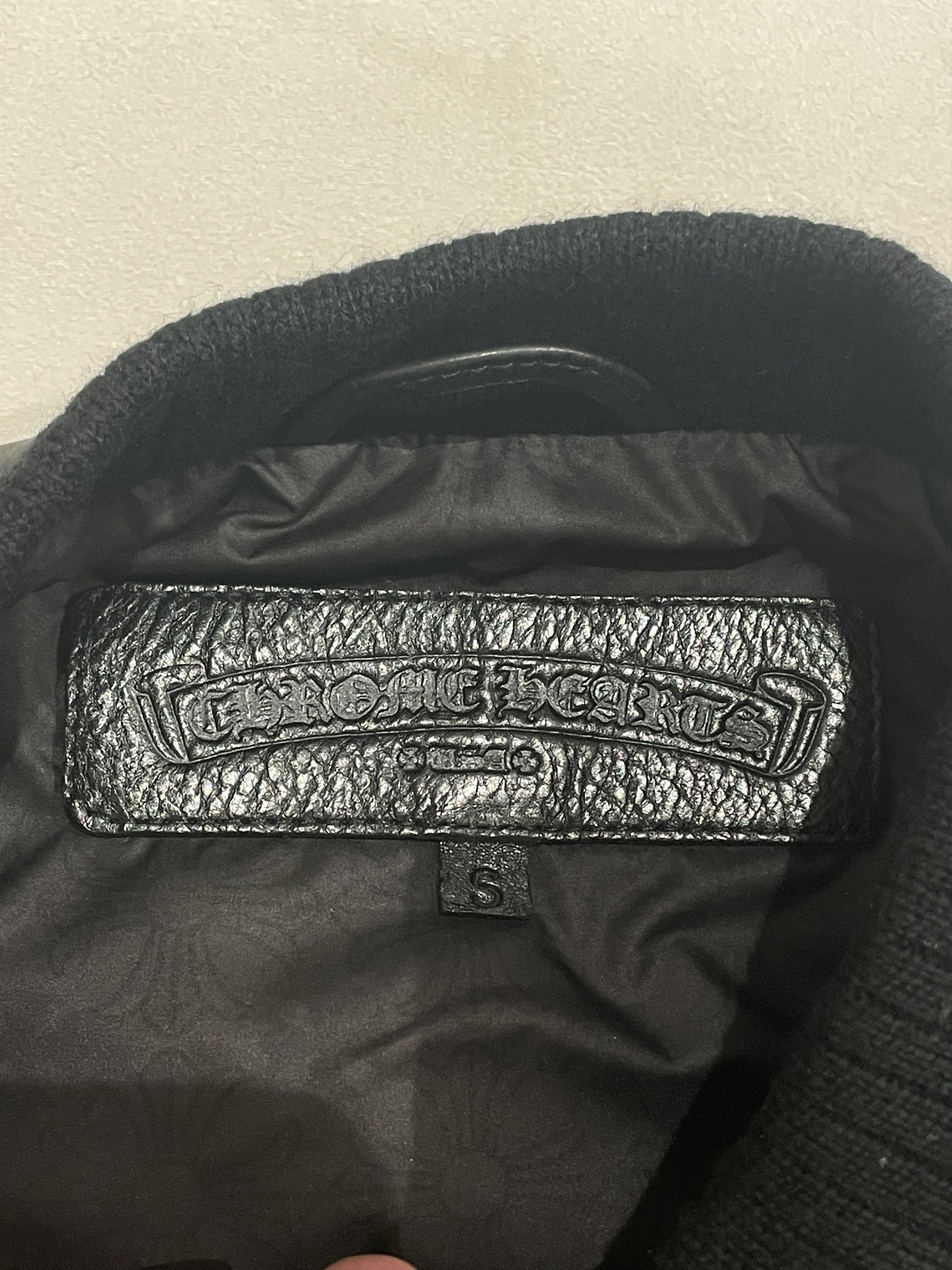 Chrome Hearts Chrome Hearts Cross Patch Black Quilted Vest Size S / US 4 / IT 40 - 6 Thumbnail