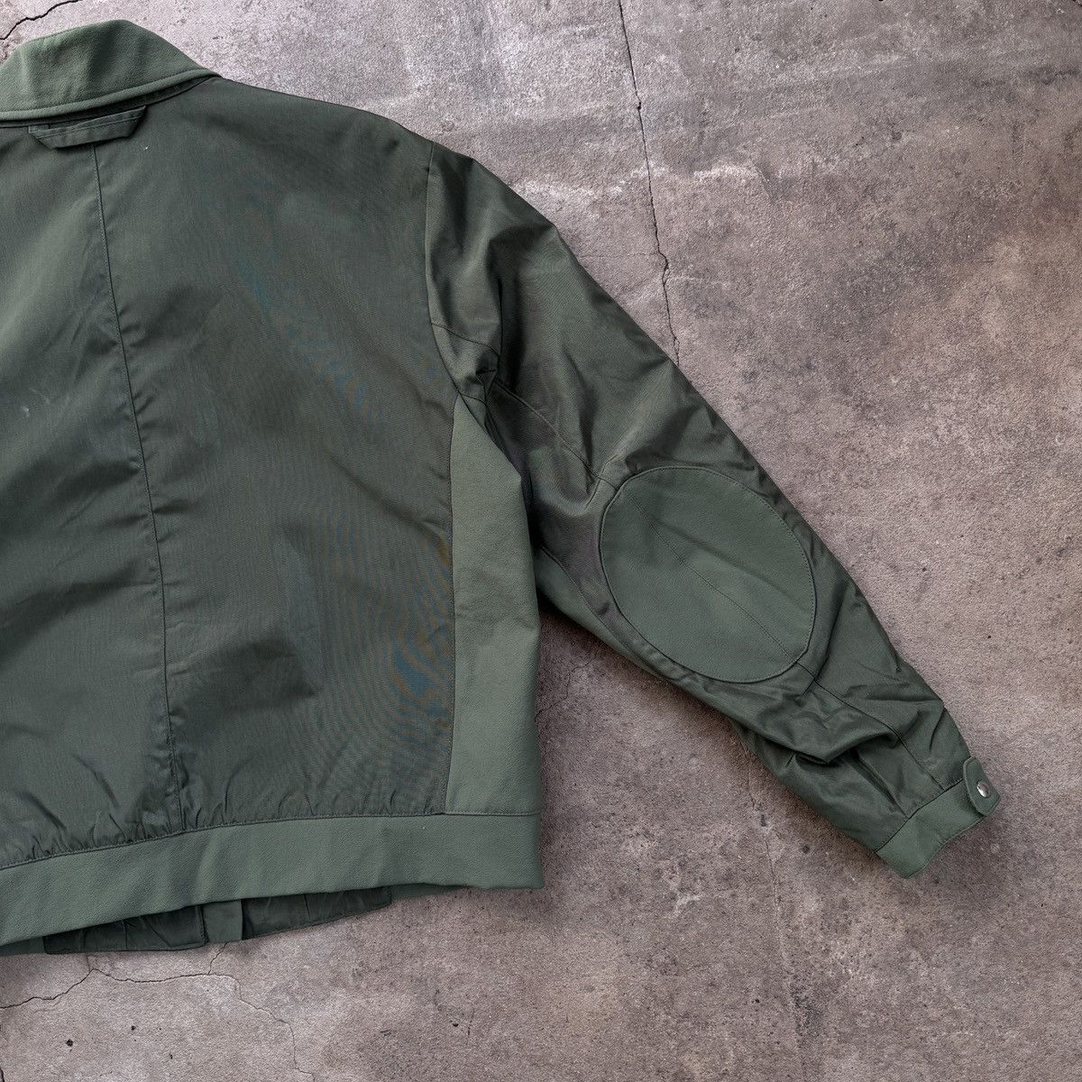Vintage Vintage Military Nylon Bomber Jacket Size US L / EU 52-54 / 3 - 10 Thumbnail