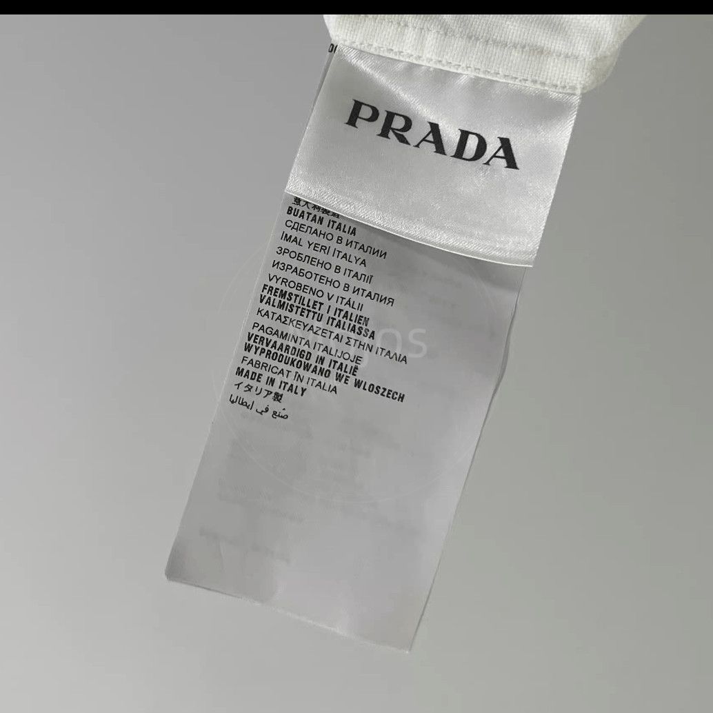 Prada Sz 42 Prada Polo Neck Shirt-2508 Size US L / EU 52-54 / 3 - 6 Thumbnail