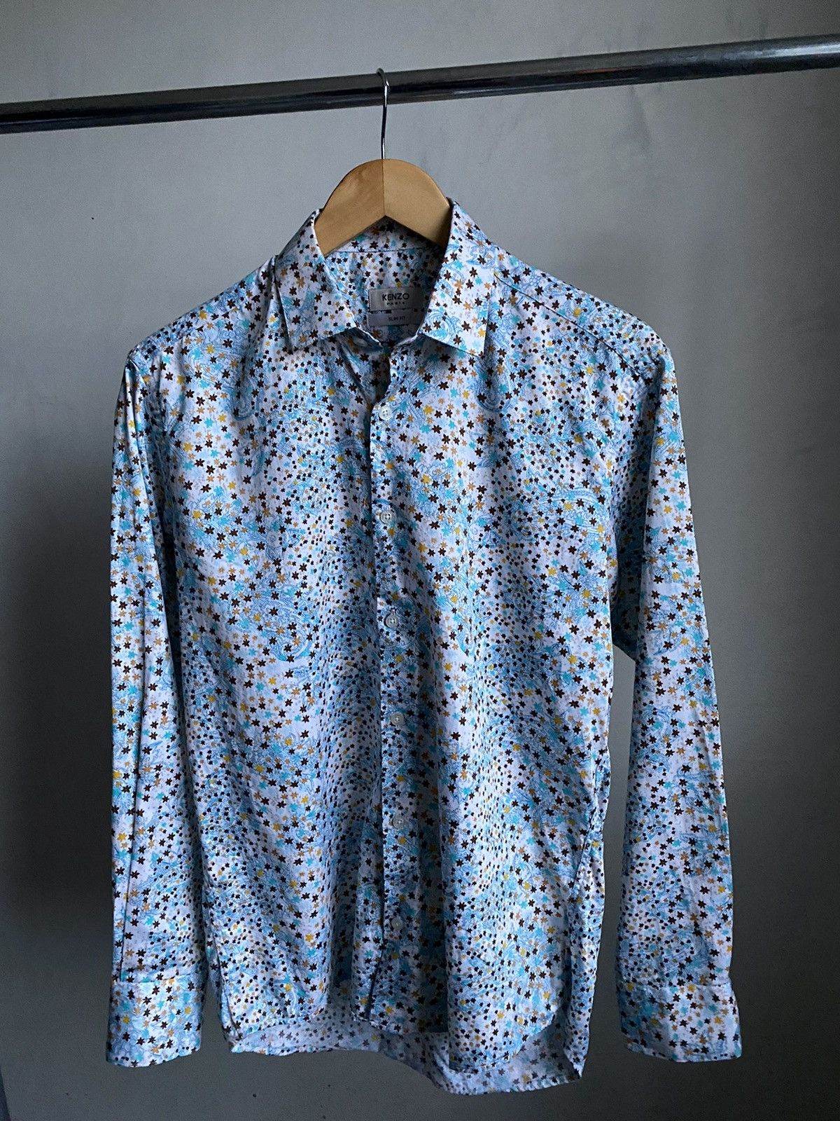 Kenzo × Vacation Kenzo floral shirt button up vacation design luxury Size US S / EU 44-46 / 1 - 3 Thumbnail