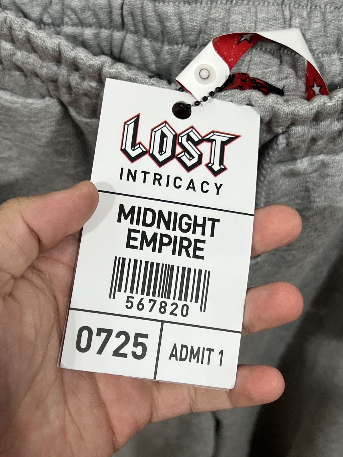 LOST INTRICACY Lost Intricacy Crimson Stones Gray Short Size US 38 / EU 54 - 5 Thumbnail