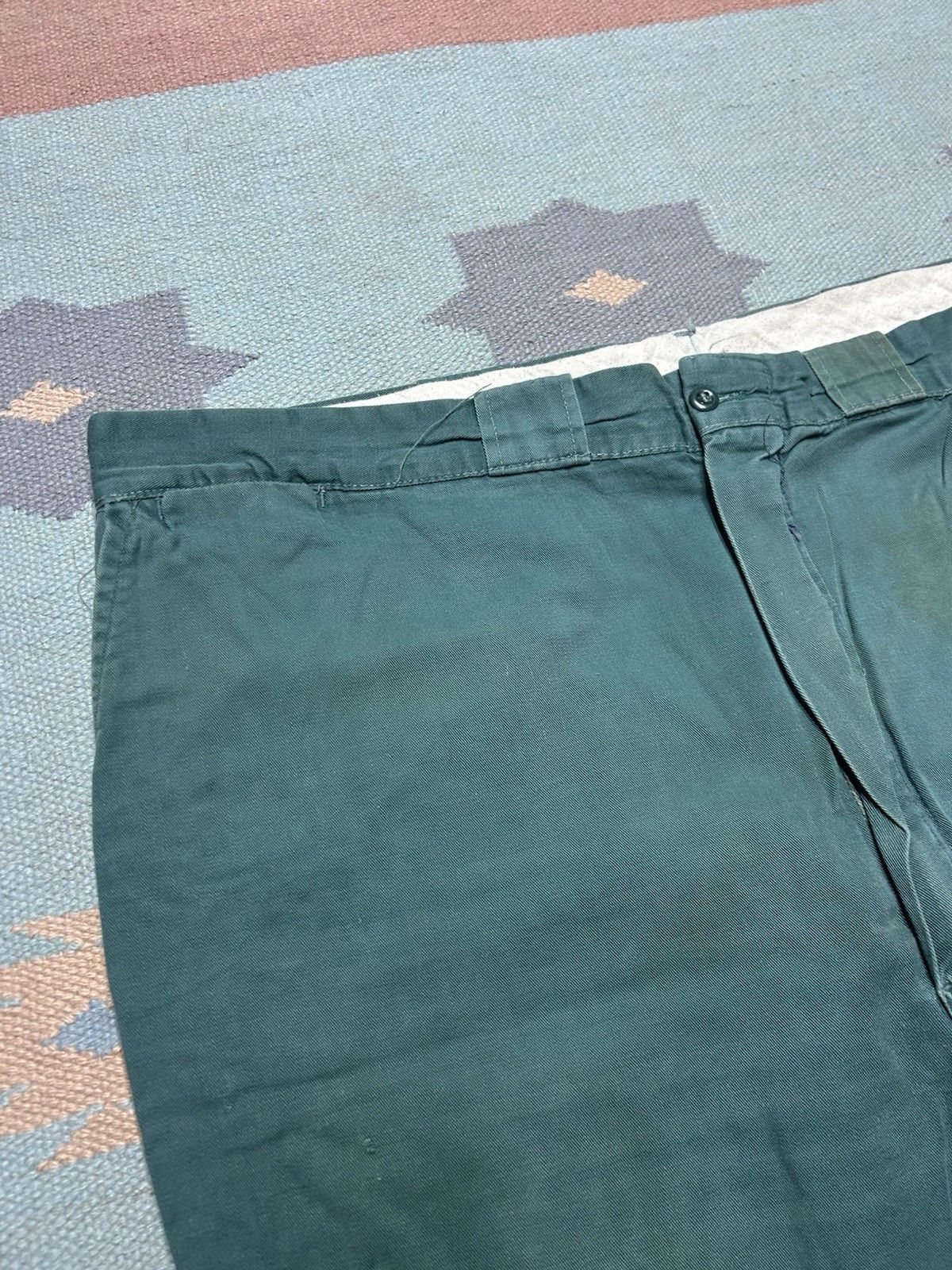 Vintage 1950s chino work pants boat cloth sanforized cotton 42x30 Size US 42 / EU 58 - 7 Thumbnail