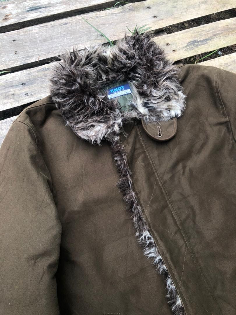 If Six Was Nine × Japanese Brand × Vintage Vintage Knot Japanese Brand Fur Jacket Size US L / EU 52-54 / 3 - 7 Thumbnail