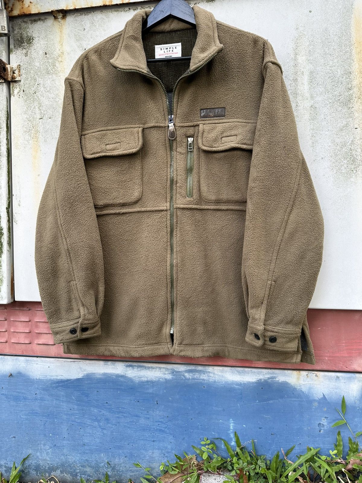 RENOWN 👹Simple Life By Renown Fleece Utility Jacket Size US L / EU 52-54 / 3 - 6 Thumbnail