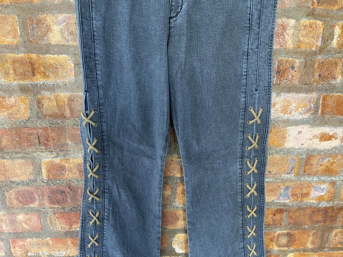 Tornado Mart VTG JAPAN SMILE LAND LACE FLARE Size US 30 / EU 46 - 4 Thumbnail