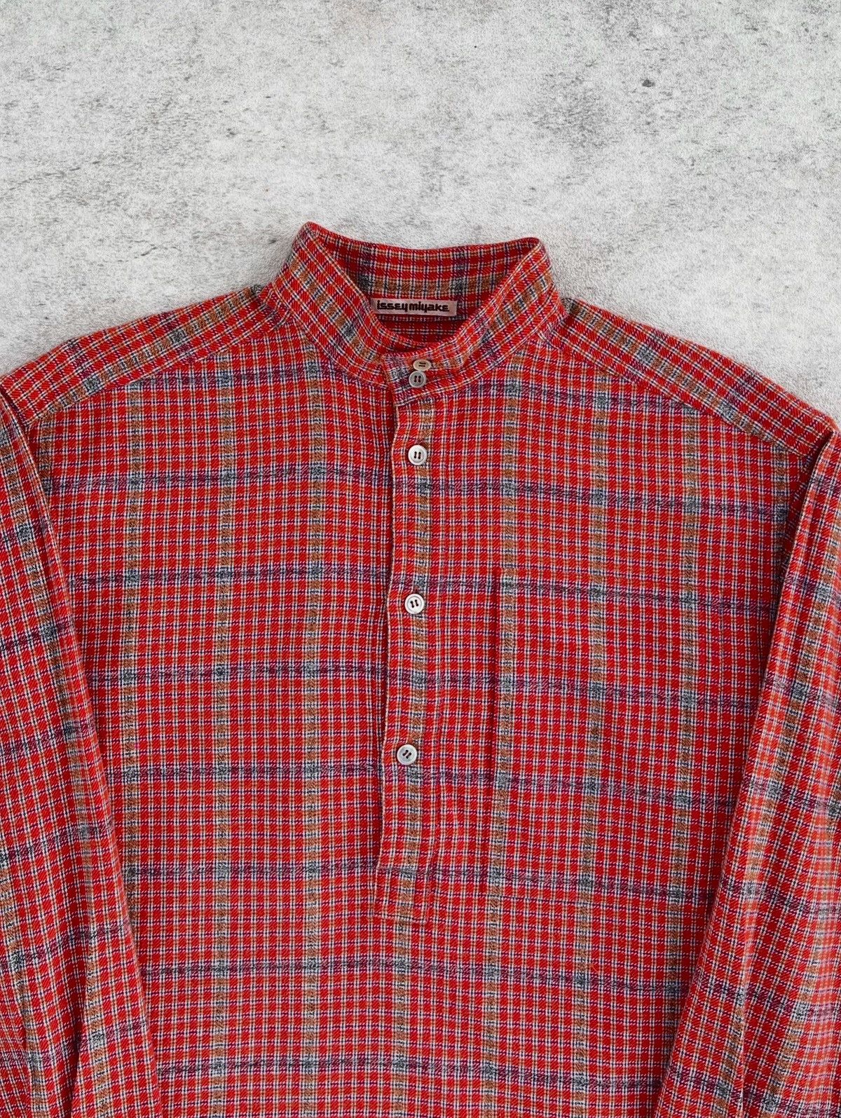 Issey Miyake Issey Miyake plaid shirt Size US M / EU 48-50 / 2 - 2 Thumbnail