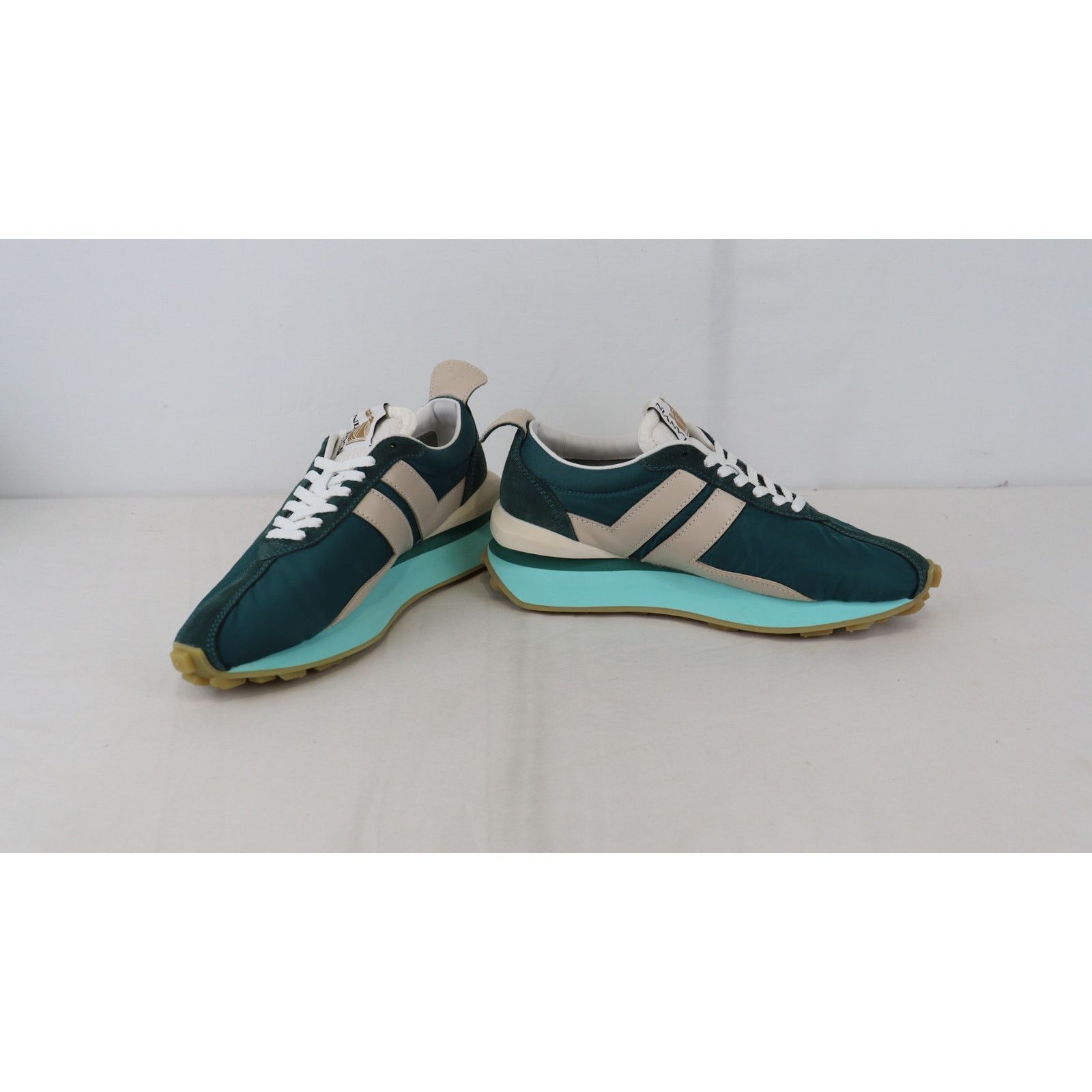 Lanvin o1rshd1 Q: 2 / Bumpr Sneaker in Teal White Size US 9 / EU 42 - 8 Thumbnail
